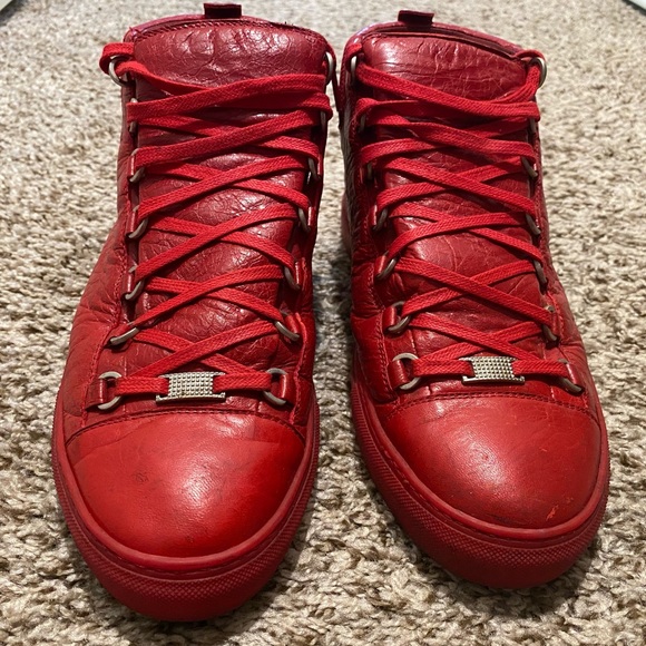 Mens Balenciaga high top sneakers - Picture 6 of 8